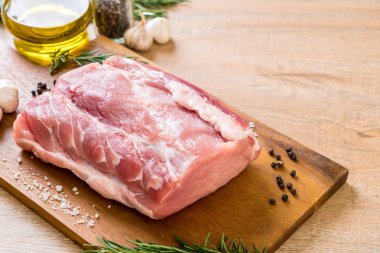 taze domuz ham filetosu