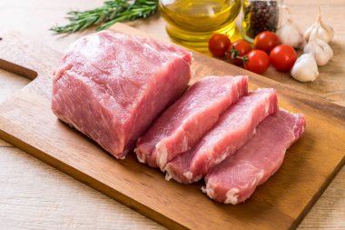 taze domuz ham filetosu