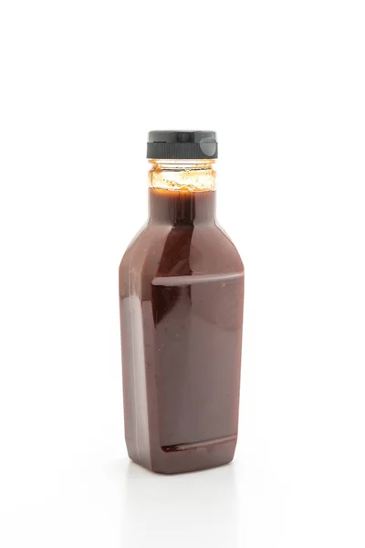 Бутылка соуса для барбекю — стоковое фото