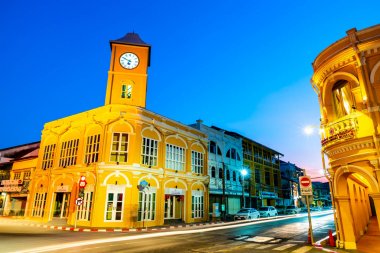 Phuket, Tayland, 18 Nisan 2018: Phuket kent eski bui ile