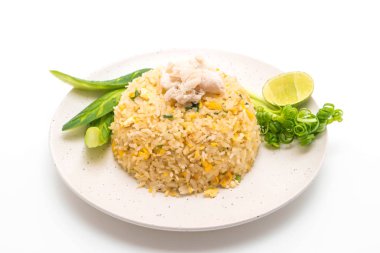 Yengeç kızarmış pilav