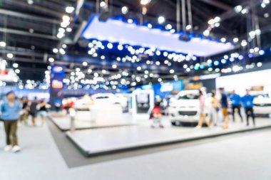 Bulanıklık ve ufuk araba ve motor Fuarı olay göster