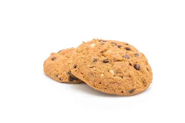 Chocolate chips and cashew nut cookies — Stock Photo, Image