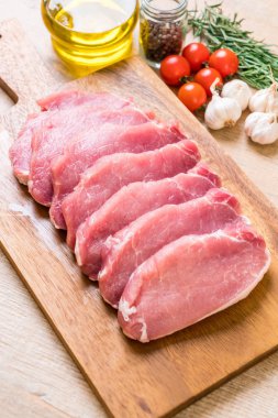 taze domuz ham filetosu