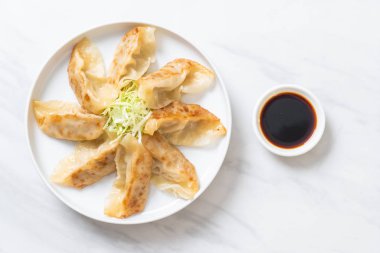 Japon sosu veya köfte snack 