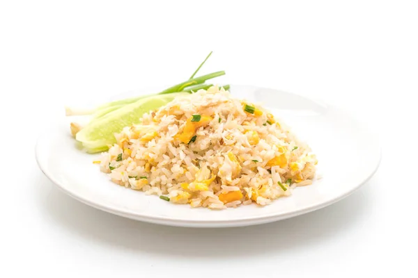 Arroz frito con cangrejo — Foto de Stock