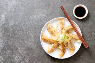 Japon sosu veya köfte snack 