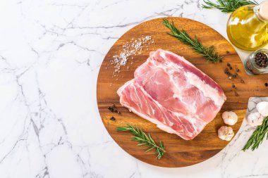 taze domuz ham filetosu