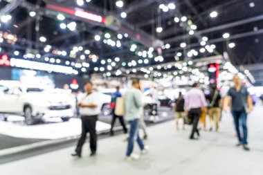 Bulanıklık ve ufuk araba ve motor Fuarı olay göster