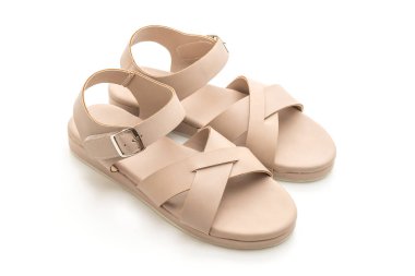 kadın deri sandalet