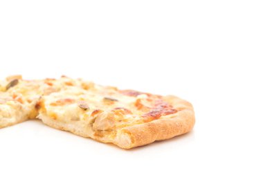 Kremalı mantarlı pizza