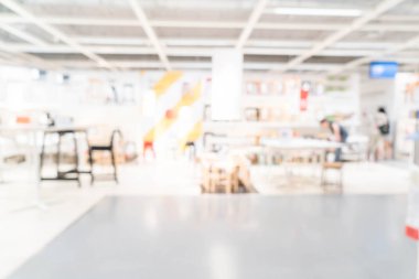 Soyut bulanıklık ve ufuk mobilya Dekorasyon iç shoppi