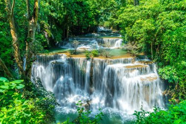 Huay Mae Kamin Waterfall, Kanchanaburi Tayland