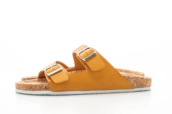 Sandalias de cuero de moda para hombres y mujeres (unisex) —  Fotos de Stock