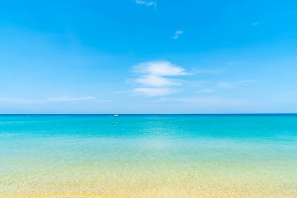 Hermosa Playa Tropical Mar Isla Paradisíaca Concepto Vacaciones — Foto de Stock