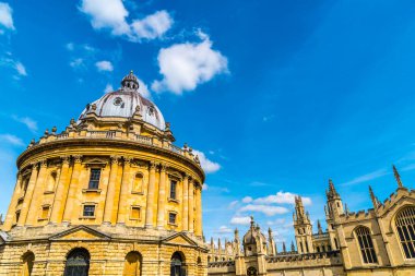 Radcliffe Kamera, Bodleian Kütüphanesi, Oxford Üniversitesi, Oxford, O