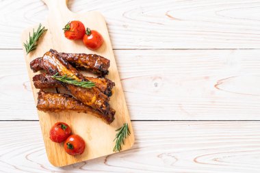 Izgara Barbekü kaburga domuz