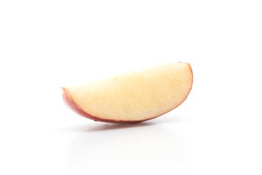 dilimlenmiş taze kırmızı elmalar 