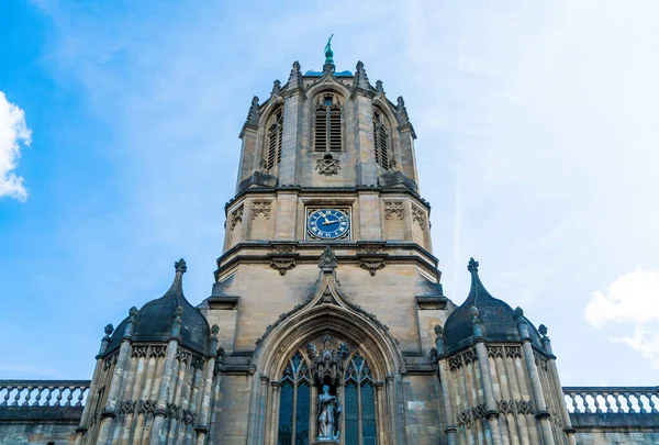 Bela arquitetura Tom Tower of Christ Church, Oxford Univer — Fotografia de Stock