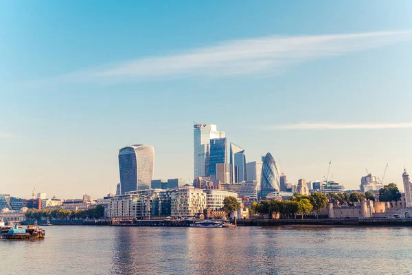 Financiële district van Londen — Stockfoto