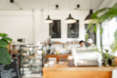 soyut bulanıklık kafe veya kafe 