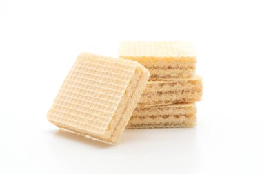 süt kreması lezzet ile gofret bisküvi