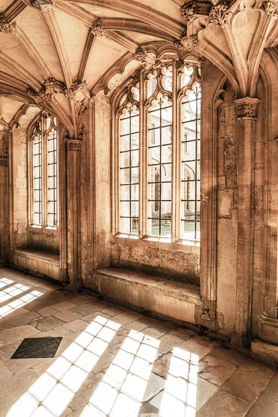 Nádherná architektonická katedrála kostela Oxford, Velká Británie — Stock fotografie