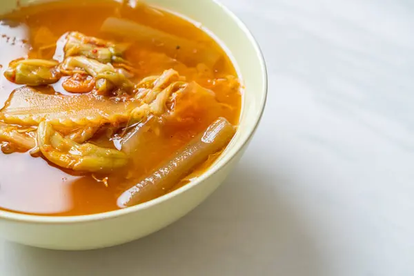 혼합 야채 신맛 수프 — 스톡 사진