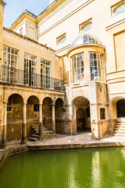 Roman baths Bath, İngiltere