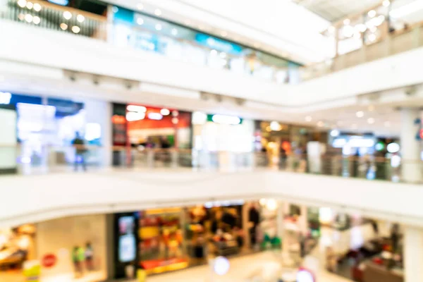 Borrão abstrato e shopping center de luxo desfocado e loja de varejo — Fotografia de Stock