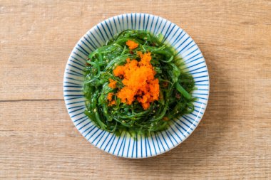 Yosun Salata karides yumurta - Japon tarzı