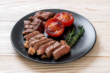 Izgara orta nadir sığır eti biftek