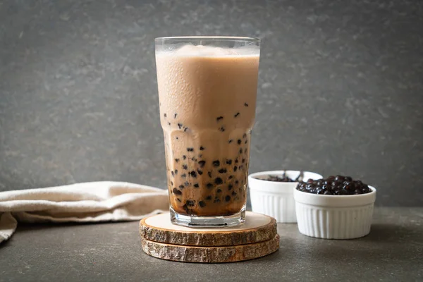 泡の台湾ミルクティー — ストック写真
