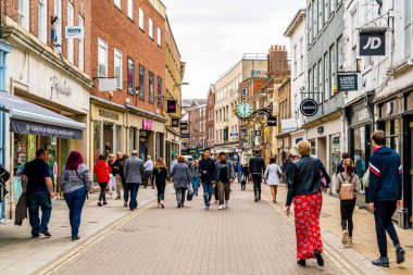 York, Yorkshire, İngiltere - 3. Sezon 2019: Stonegate Caddesi 
