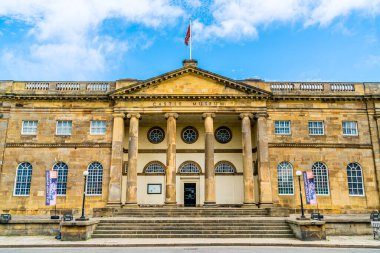 York-İngiltere, Sep 3 2019: York Şato Müzesi, İngiltere.