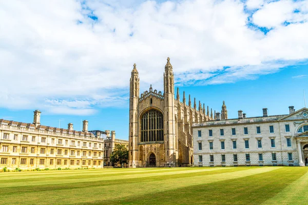 Королівський коледж капели в Кембриджі, Великобританія — стокове фото