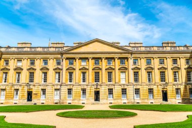 Oxford'daki Güzel Mimari Christ Church Katedrali, İngiltere 