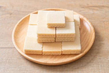 krema ile süt gofret