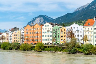 Innsbruck cityscape, Avusturya.