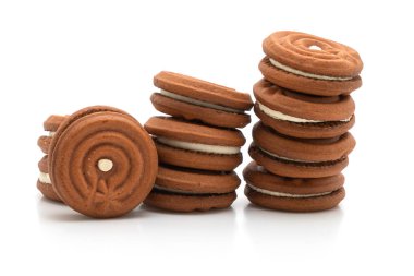 kremalı çikolatalı kurabiye