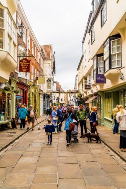 York, Yorkshire, İngiltere - 3. Sezon 2019: Stonegate Caddesi 