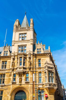 Cambridge City'de güzel mimari