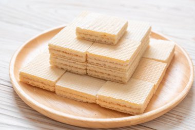 krema ile süt gofret