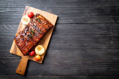 Izgara Barbekü kaburga domuz