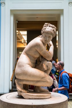 Londra / İngiltere - 2 SEP 2019: Londra 'daki British Museum, İngiltere