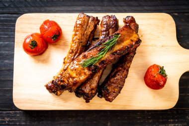 Izgara Barbekü kaburga domuz