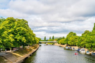York City ve River Ouse York 'ta.