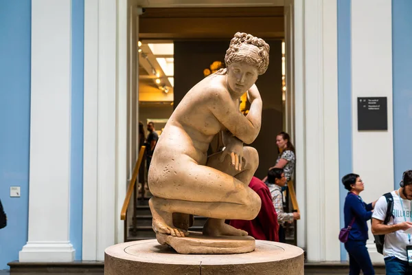 London / UK - 2 SEP 2019: British museum in London city, England — Stock Photo, Image