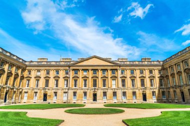 Oxford'daki Güzel Mimari Christ Church Katedrali, İngiltere 