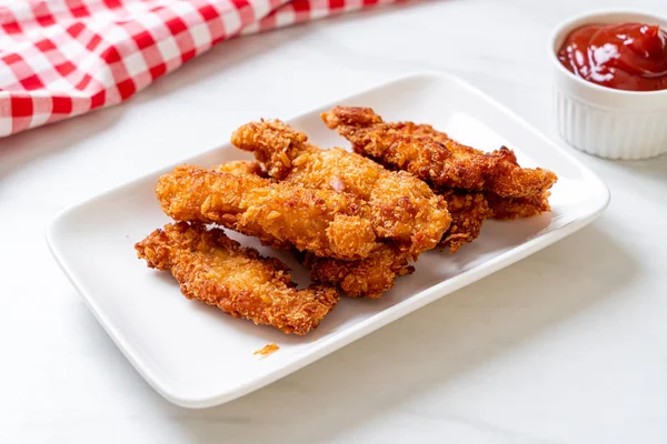 Fried chicken stick — Stock Photo, Image